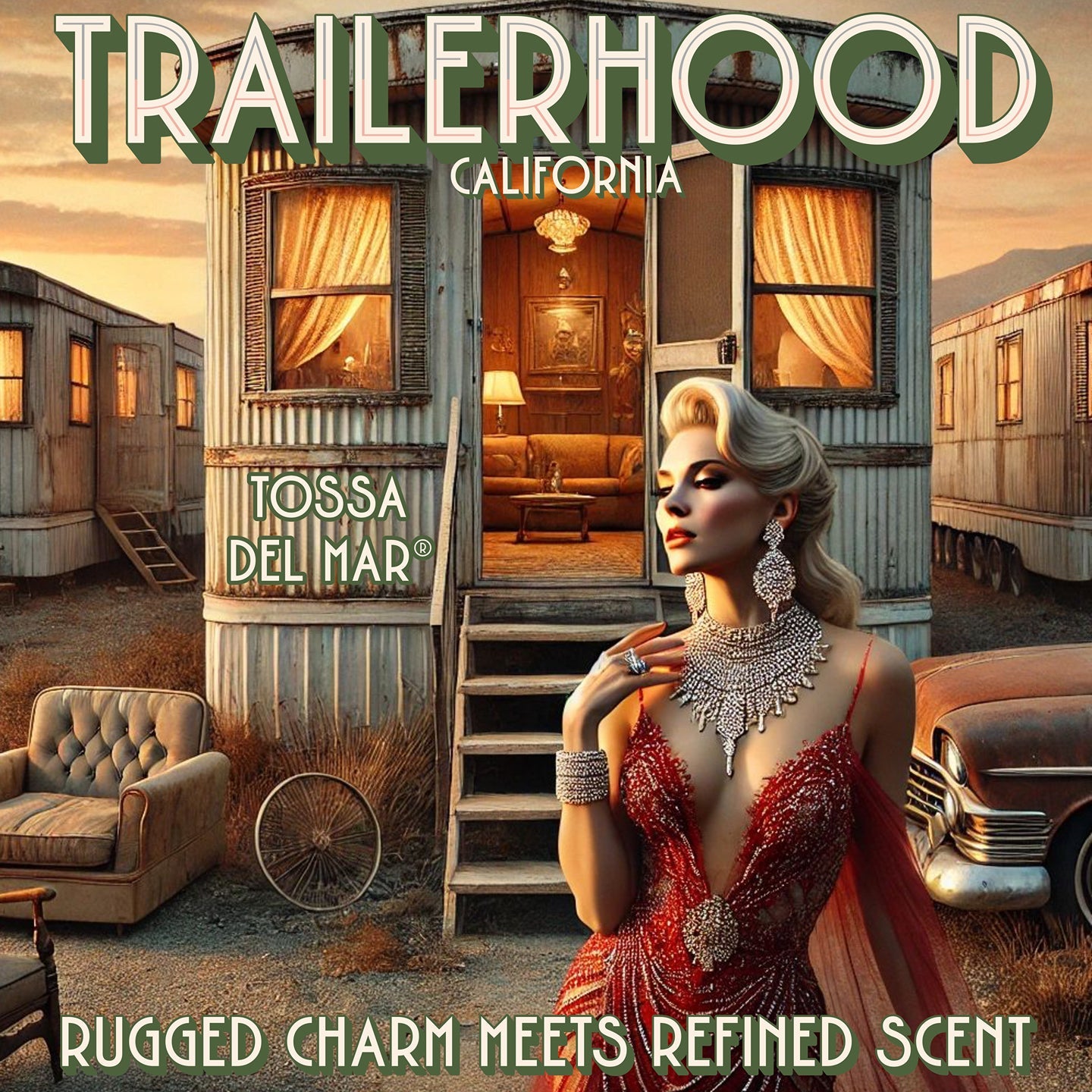 TRAILERHOOD Soy Candle - Rugged Roots, Refined Radiance