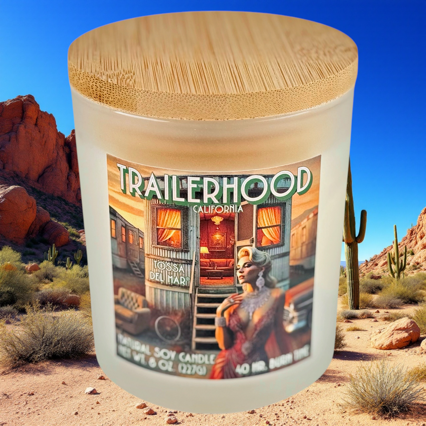 TRAILERHOOD Soy Candle - Rugged Roots, Refined Radiance