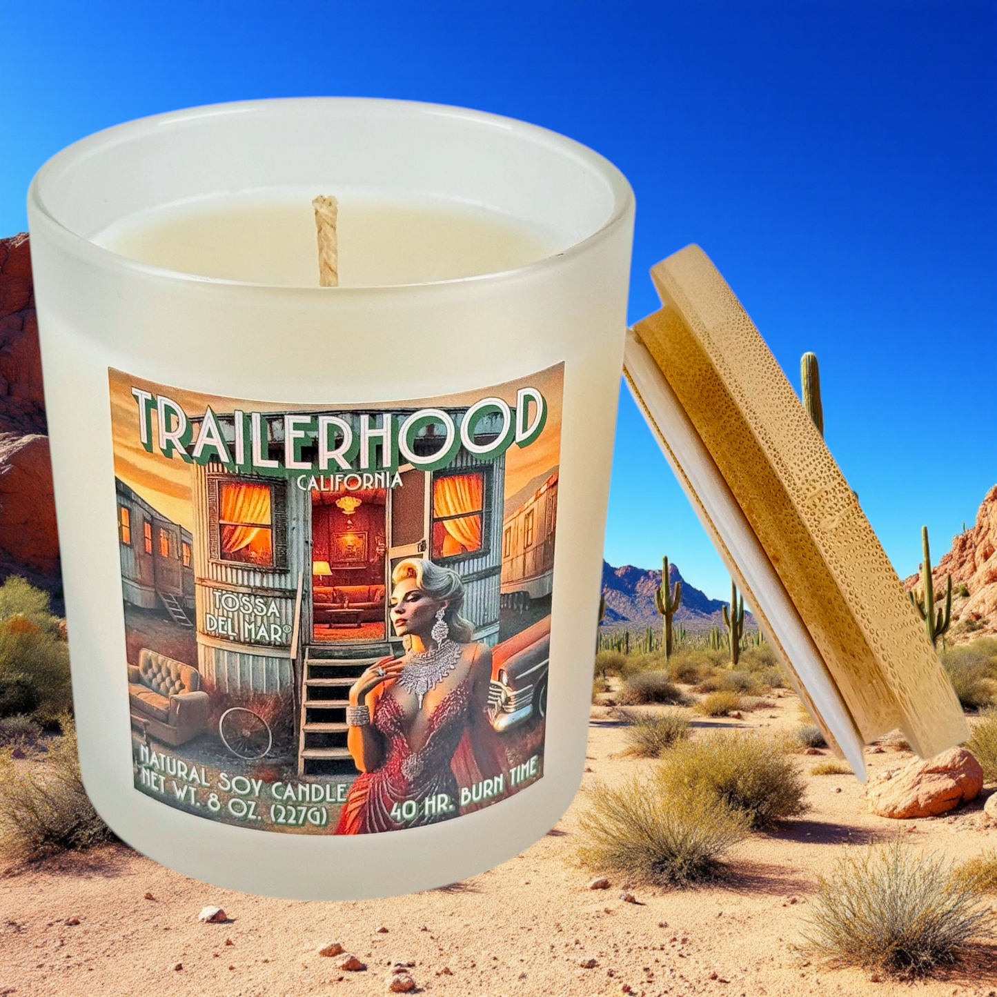 TRAILERHOOD Soy Candle - Rugged Roots, Refined Radiance