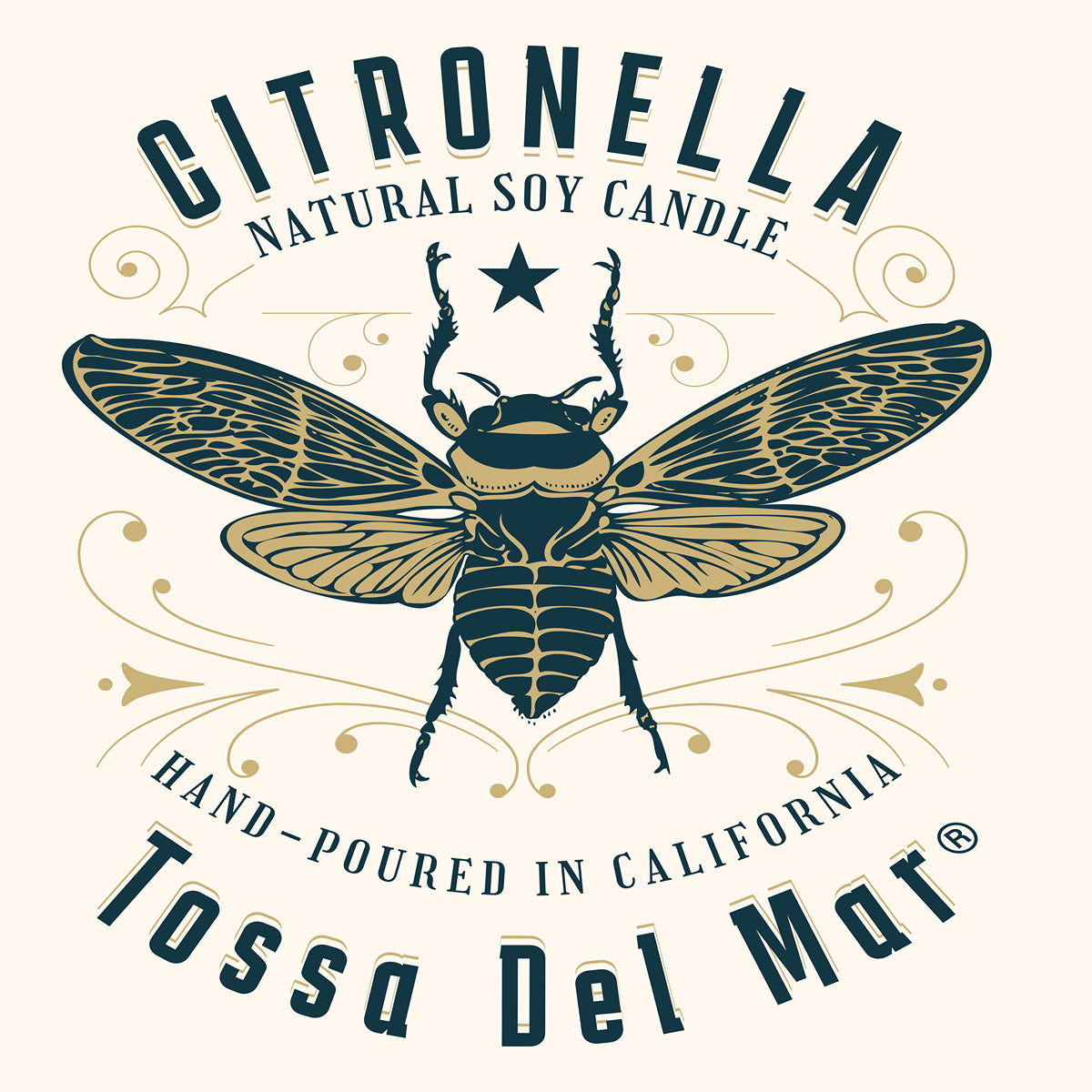 CITRONELLA Soy Candle - Light Up Your Night—Let the Bugs Take Flight