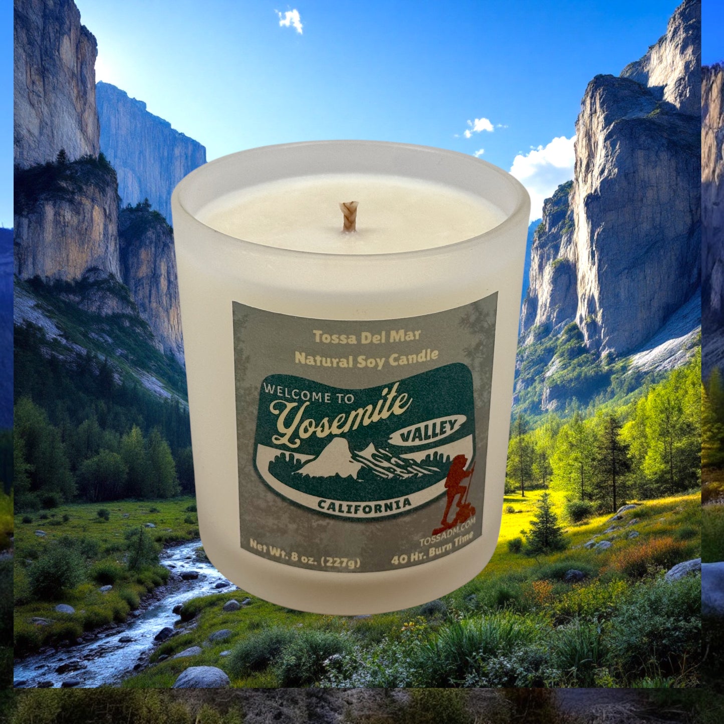 YOSEMITE VALLEY Soy Candle - Bring the Wild Majesty of Nature Home
