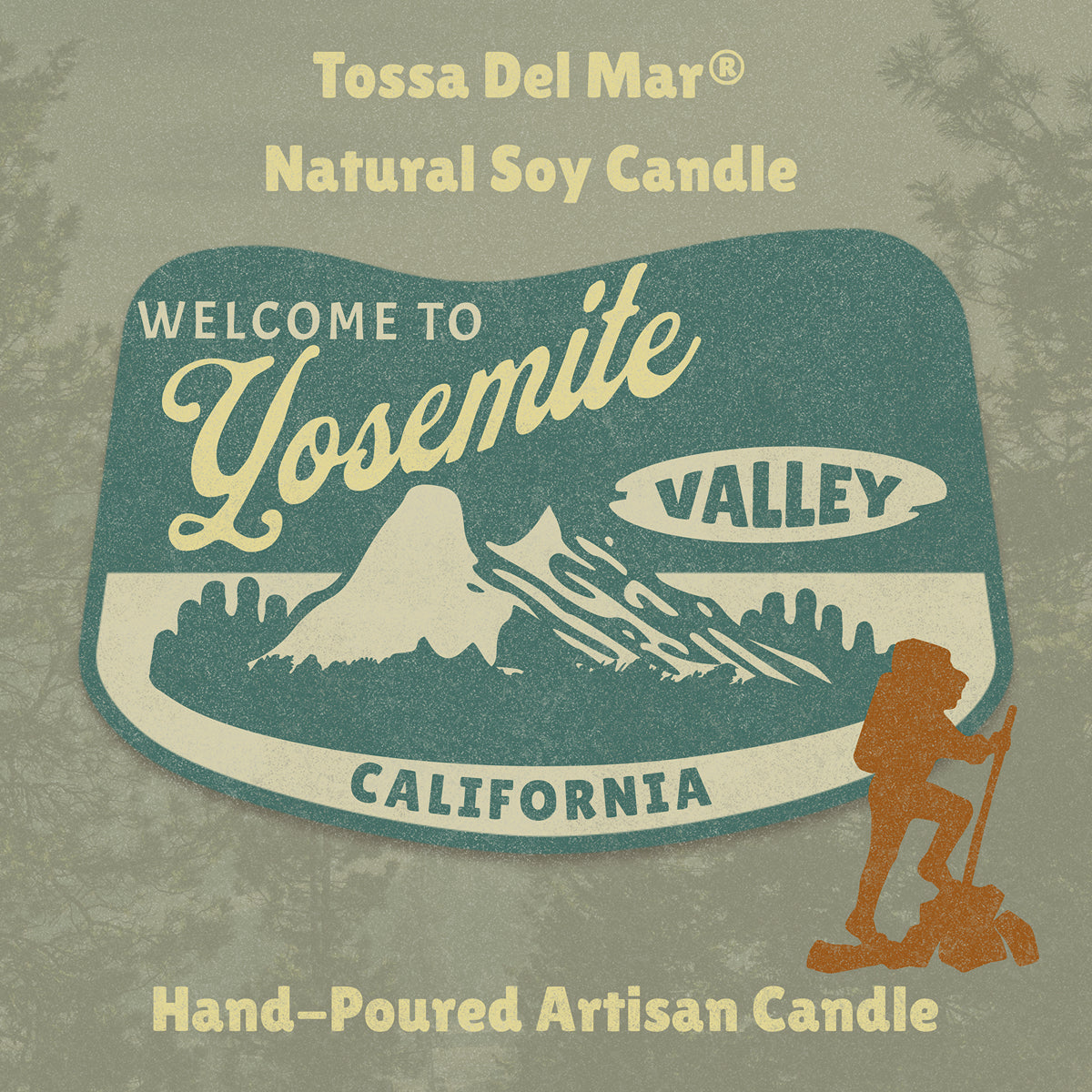 YOSEMITE VALLEY Soy Candle - Bring the Wild Majesty of Nature Home