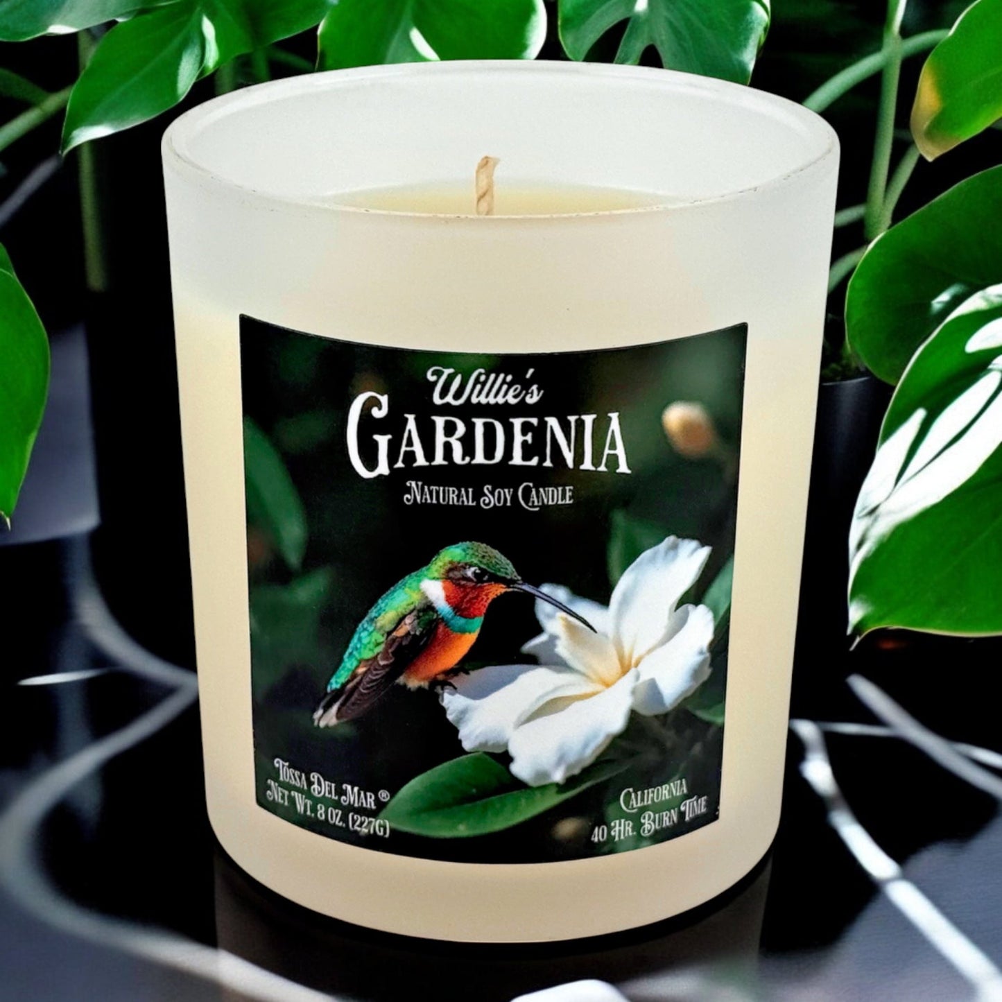 WILLIE'S GARDENIA Soy Candle - The Scent That Feels Like Home