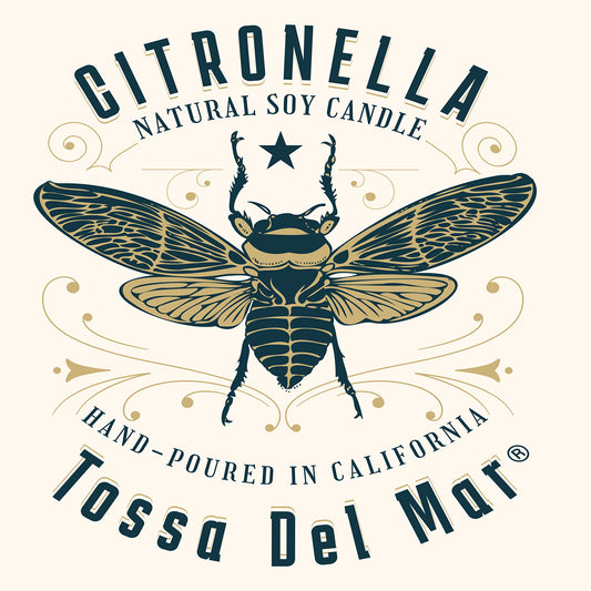 CITRONELLA Soy Candle - Light Up Your Night—Let the Bugs Take Flight