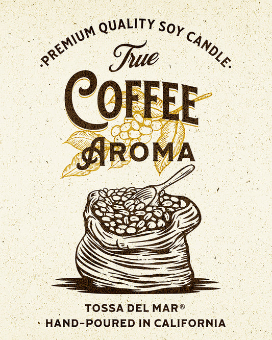 TRUE COFFEE AROMA Soy Candle